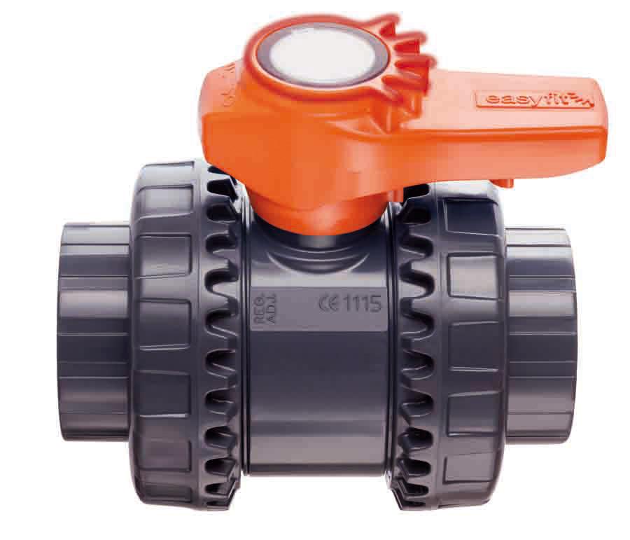 EasyFit VXE Series Ball Valves Vinidex Pty Ltd