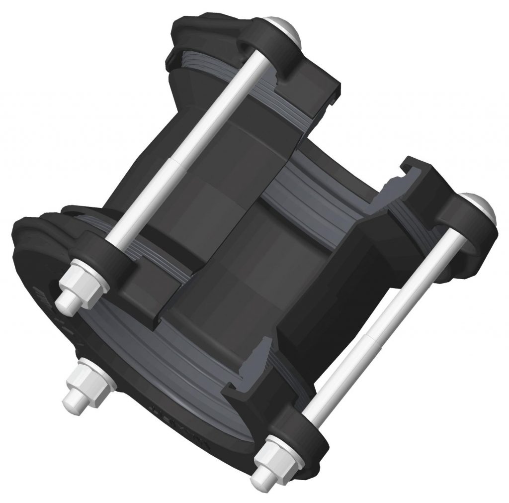 MaxiFit Couplings DN40 – DN300 - Vinidex Pty Ltd