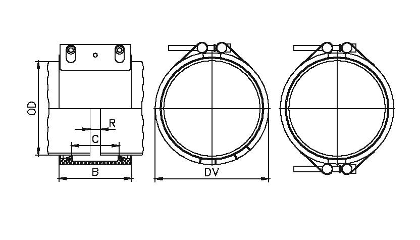 Strab Open Adjustable Straub Open Flex 2 172 - 2032 mm - Vinidex Pty Ltd